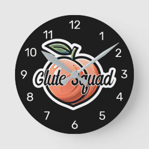 Glute Squad Peach Fitness Workout Ronde Klok