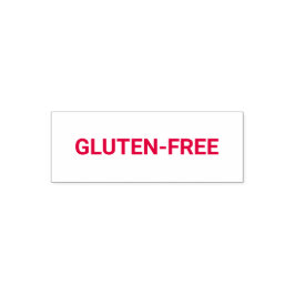 Gluten-free Allergy Friendly Zelfinktende Stempel