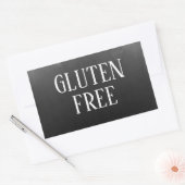 Gluten Free Allergy Safe  Craft Rechthoekige Sticker (Envelop)