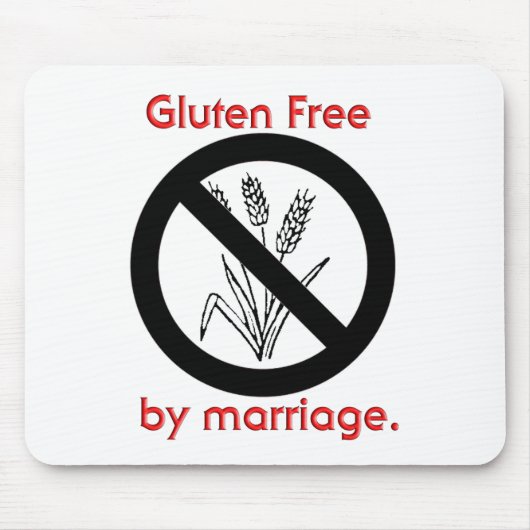 Gluten Free by Marriage Muismat (Voorkant)