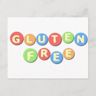 Gluten Free Celiac Briefkaart