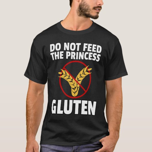 Gluten Free  Celiac Disease T-shirt (Voorkant)
