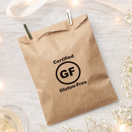 Gluten Free Certified Bedankzakje (Geknipt)