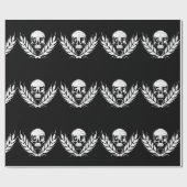 Gluten Free Cool Skull Warrior Gift Cadeaupapier (Vlak)