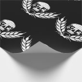 Gluten Free Cool Skull Warrior Gift Cadeaupapier (Hoek)