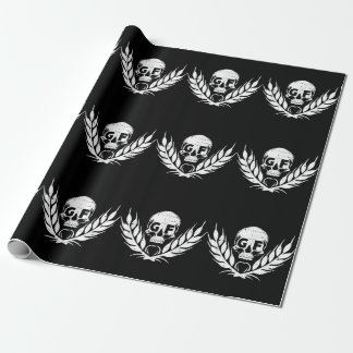 Gluten Free Cool Skull Warrior Gift Cadeaupapier