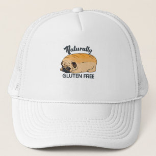 GLUTEN FREE CUTE PUG BREAD TRUCKER PET