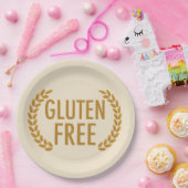 Gluten Free Food Allergy Warning Papieren Bordje (Feest)
