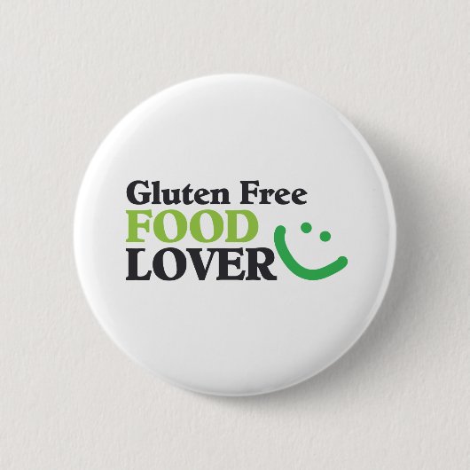 Gluten Free Food Lover items Ronde Button 5,7 Cm (Voorkant)