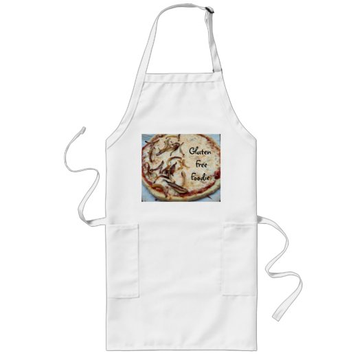 Gluten Free Foodie Apron Lang Schort (Voorkant)