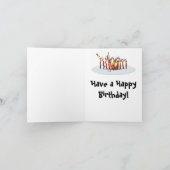 Gluten-Free Funny Birthday Card Kaart (Binnen)