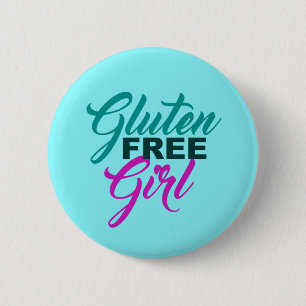 Gluten Free Girl Ronde Button 5,7 Cm