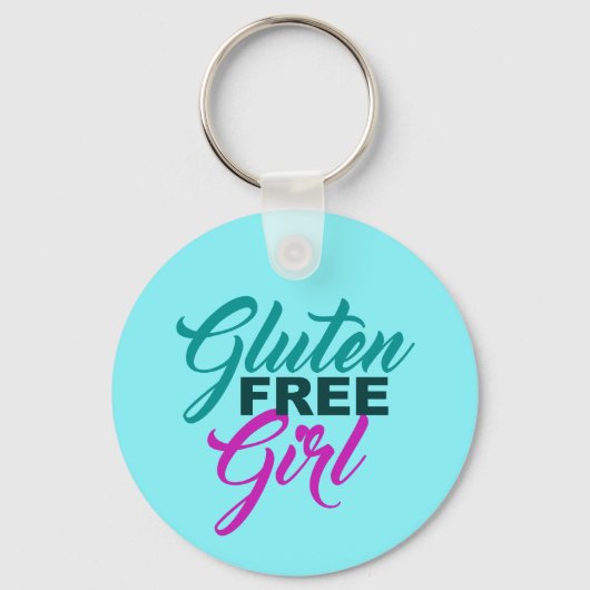 Gluten Free Girl Sleutelhanger (Voorkant)