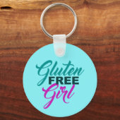 Gluten Free Girl Sleutelhanger (Voorkant)