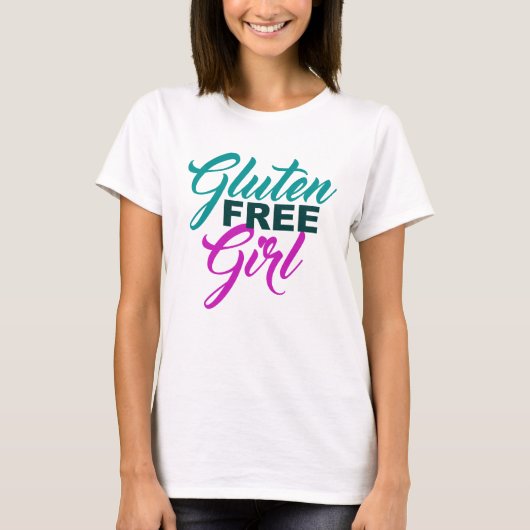 Gluten Free Girl T-shirt (Voorkant)