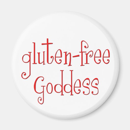 Gluten Free Goddess Magneet (Voorkant)