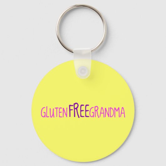 Gluten Free Grandma Sleutelhanger (Voorkant)