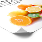 Gluten Free Grocery List Poster (Hoek)