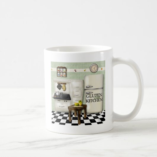 Gluten Free Kitchen Green Koffiemok (Rechts)