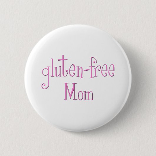 Gluten Free Mam Ronde Button 5,7 Cm (Voorkant)