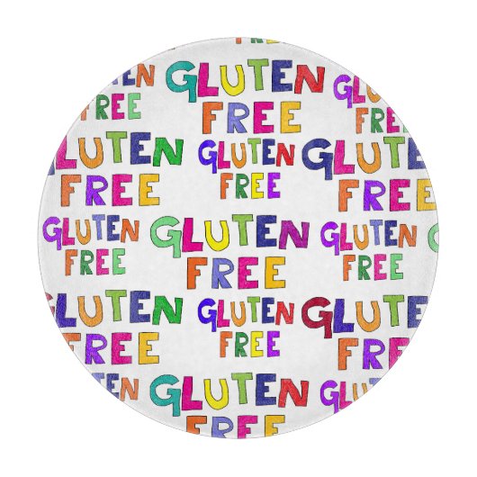 Gluten Free, niet door keuze coeliakieke voedselpr Snijplank (Voorkant)