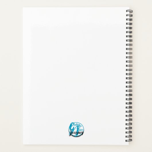 Gluten Free Nutrition Journal Planner (Achterkant)