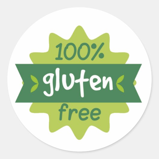 Gluten Free Product Label (Voorkant)