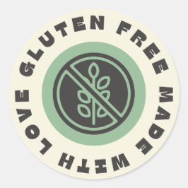 Gluten Free Product Label
