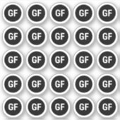 Gluten Free Sticker (Voorkant)