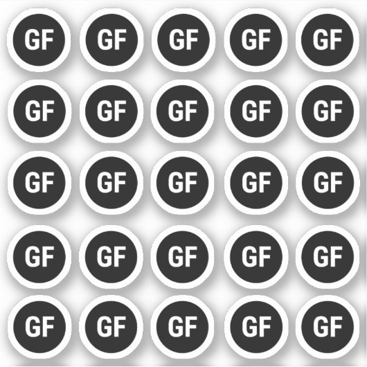 Gluten Free Sticker (Voorkant)