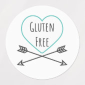 Gluten Free Stickers (Design 1)