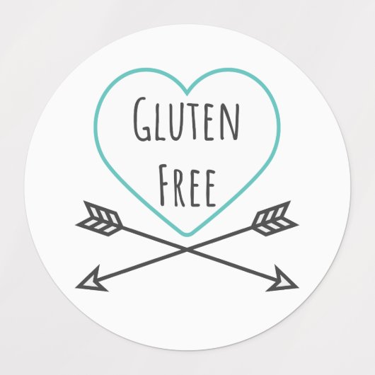Gluten Free Stickers (Design 1)