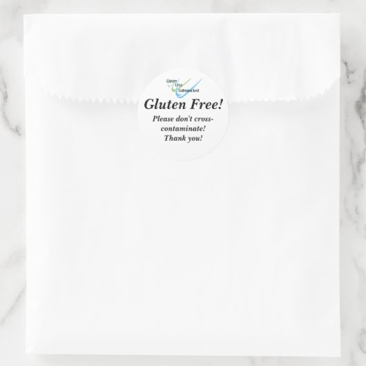 Gluten Free Stickers (Tas)