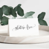 Gluten Free Table Tent-kaart