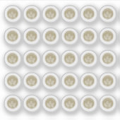 Gluten Free Wedding Place Cards Meal Choice Sticker (Voorkant)