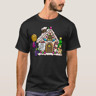 GLUTEN FREE WITCH Gingerbrood HOUSE Humor T-shirt