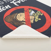 Gluten Free you had me Novelty Sherpa Deken (3/4)