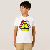 Gluten Free Zone (knolselderij - tarweallergie) T-shirt (Voorkant volledig)