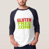 Gluten Free Zone (knolselziekte) T-shirt (Voorkant)