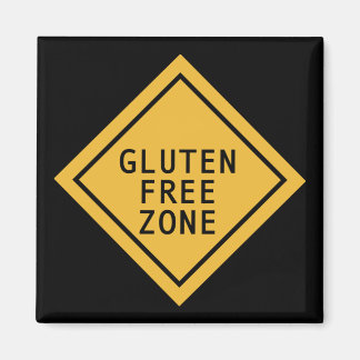 Gluten Free Zone Magneet