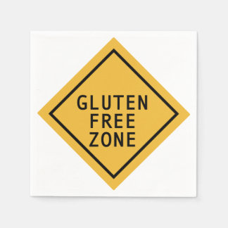 Gluten Free Zone Servet