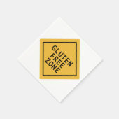 Gluten Free Zone Servet (Hoek)