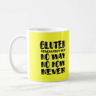 Gluten Gratis Geen manier van doen Koffiemok