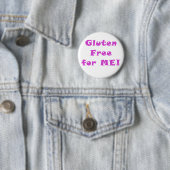 Gluten gratis voor mij ronde button 5,7 cm (In situ)
