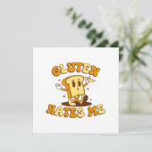 Gluten Haat Me Kaart (Staand voorkant)