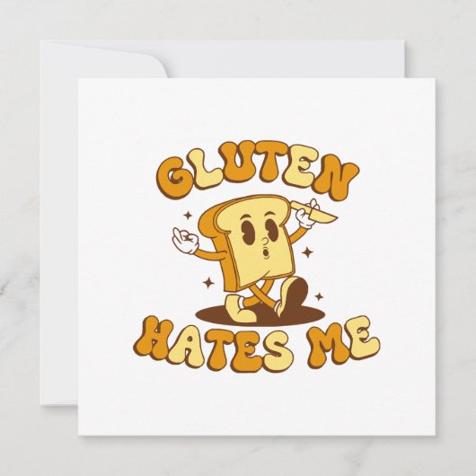 Gluten Haat Me Kaart (Voorkant)