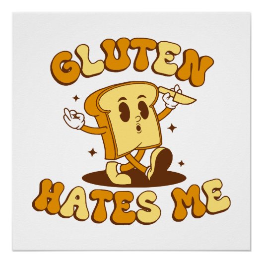 Gluten Haat Me Perfect Poster (Voorkant)