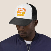 Gluten Hurts My Tummy Trucker Pet (In situ)