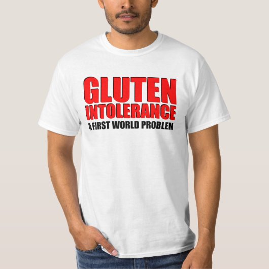 Gluten-intolerantie T-shirt (Voorkant)