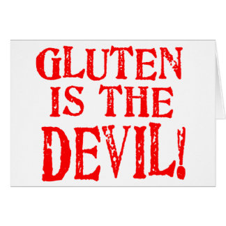 Gluten is de duivel